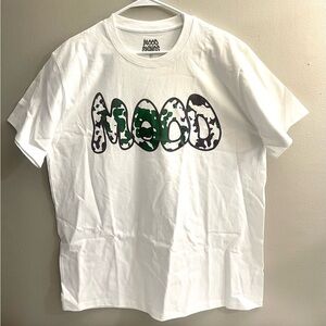 Men’s MOOD SWINGS White Graphic T-Shirt Size XL NWT